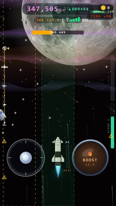 Heading for the Moon