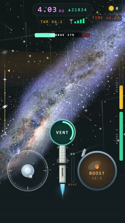 Into deep space