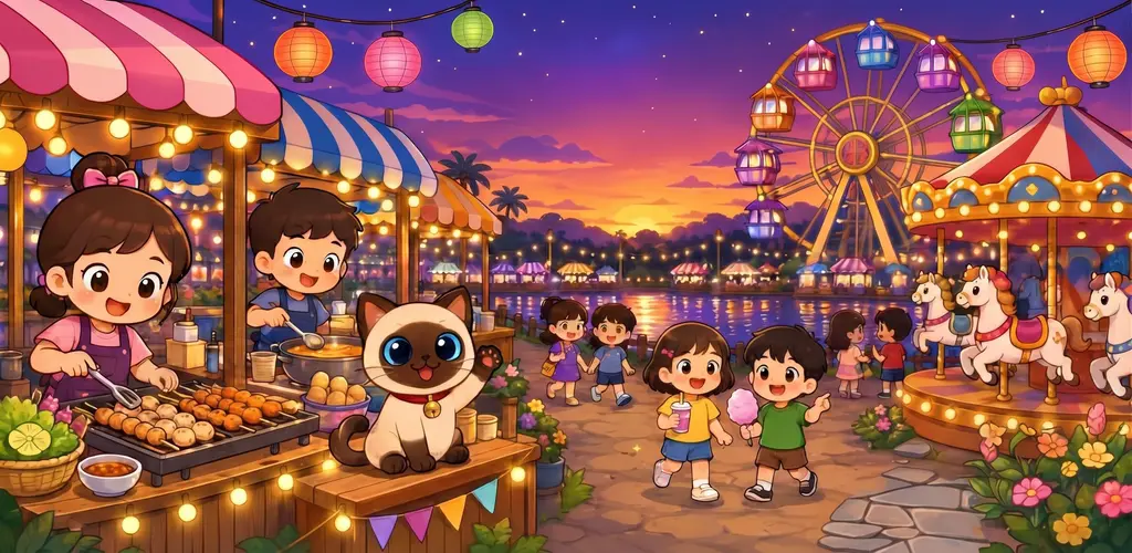 Thai Festival Idle Tycoon